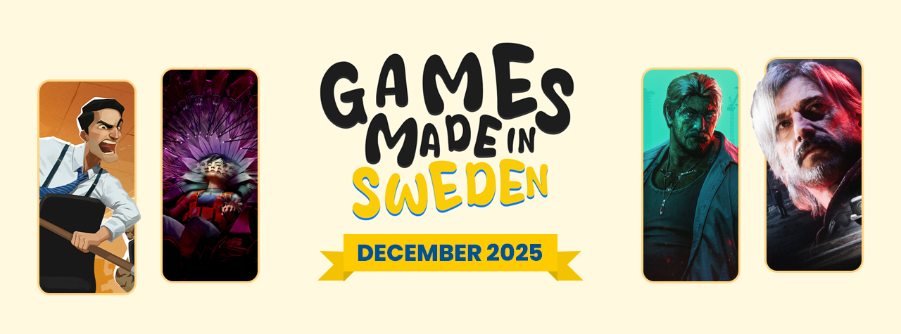 Games Made in Sweden Newsletter December 2025 🎄