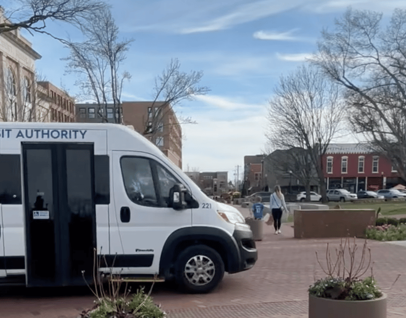 You Can Now Ride a Free Bus Around Downtown Bentonville