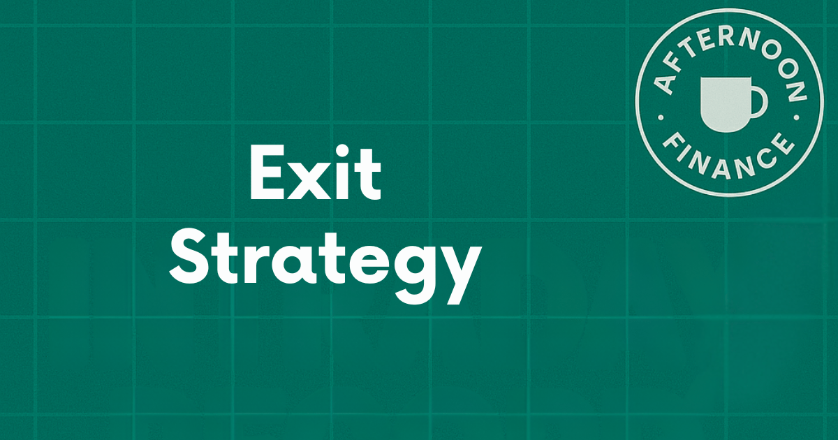 🕟 Exit Strategy