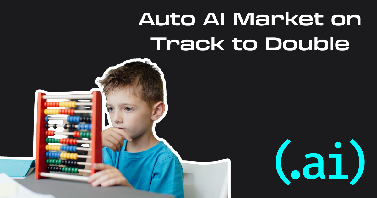 💾 Auto AI to Double by 2030?