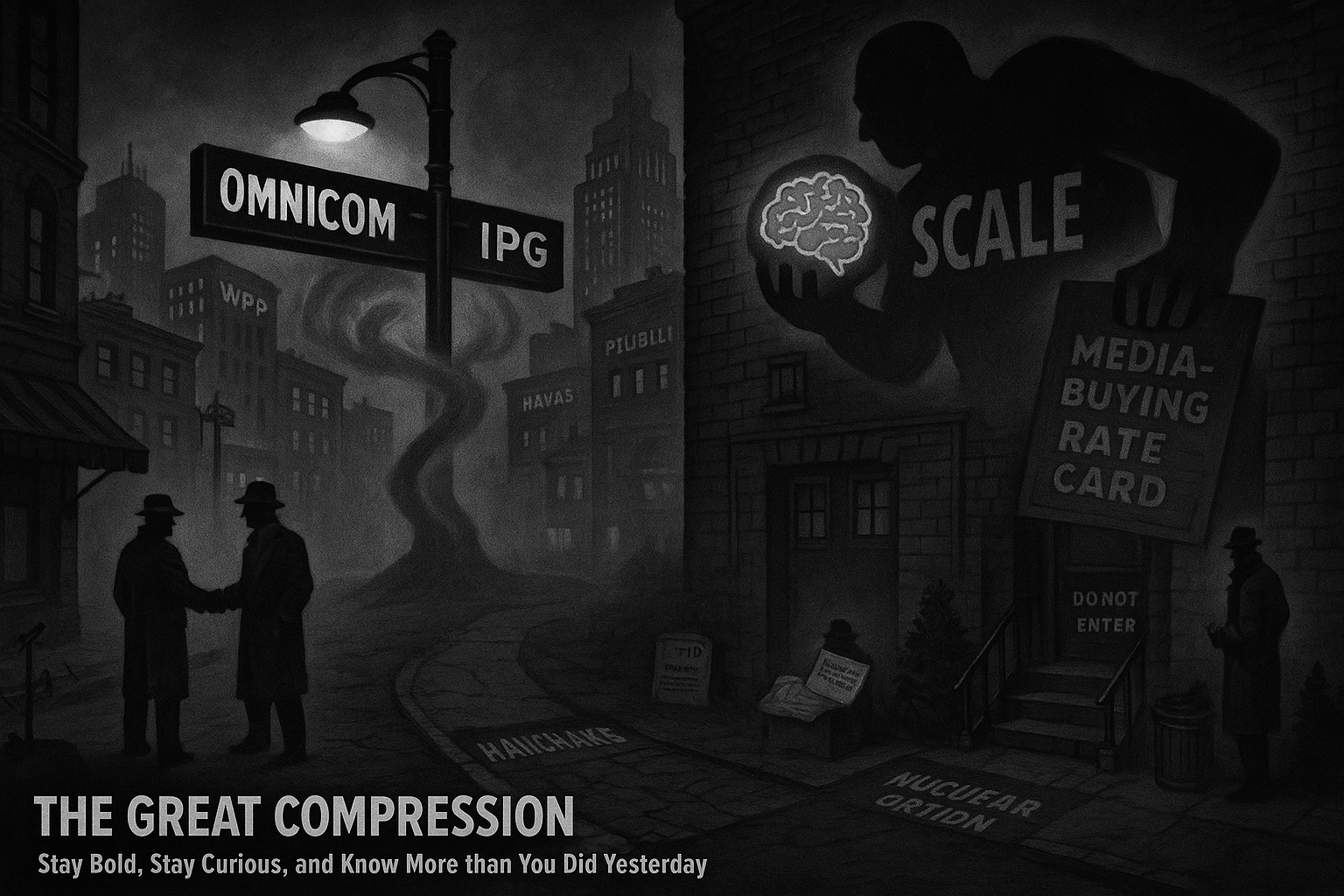 The Great Compression: Omnicom & IPG. OMNIG? OMG-PIG? 