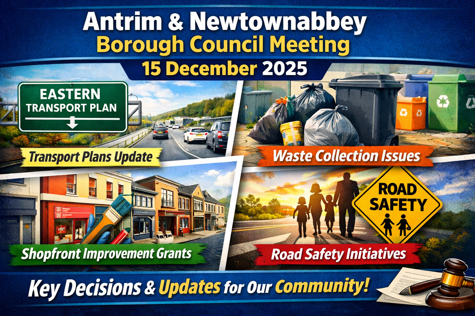 Antrim & Newtownabbey Borough Council Meeting Highlights December 2025