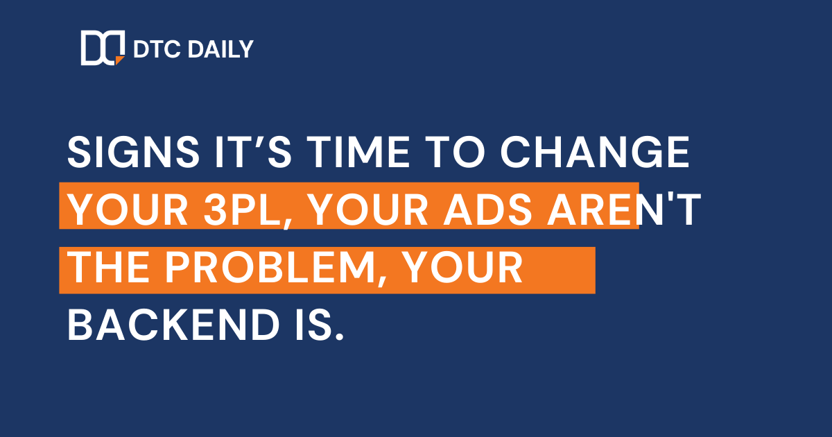 Is your 3PL holding you back?