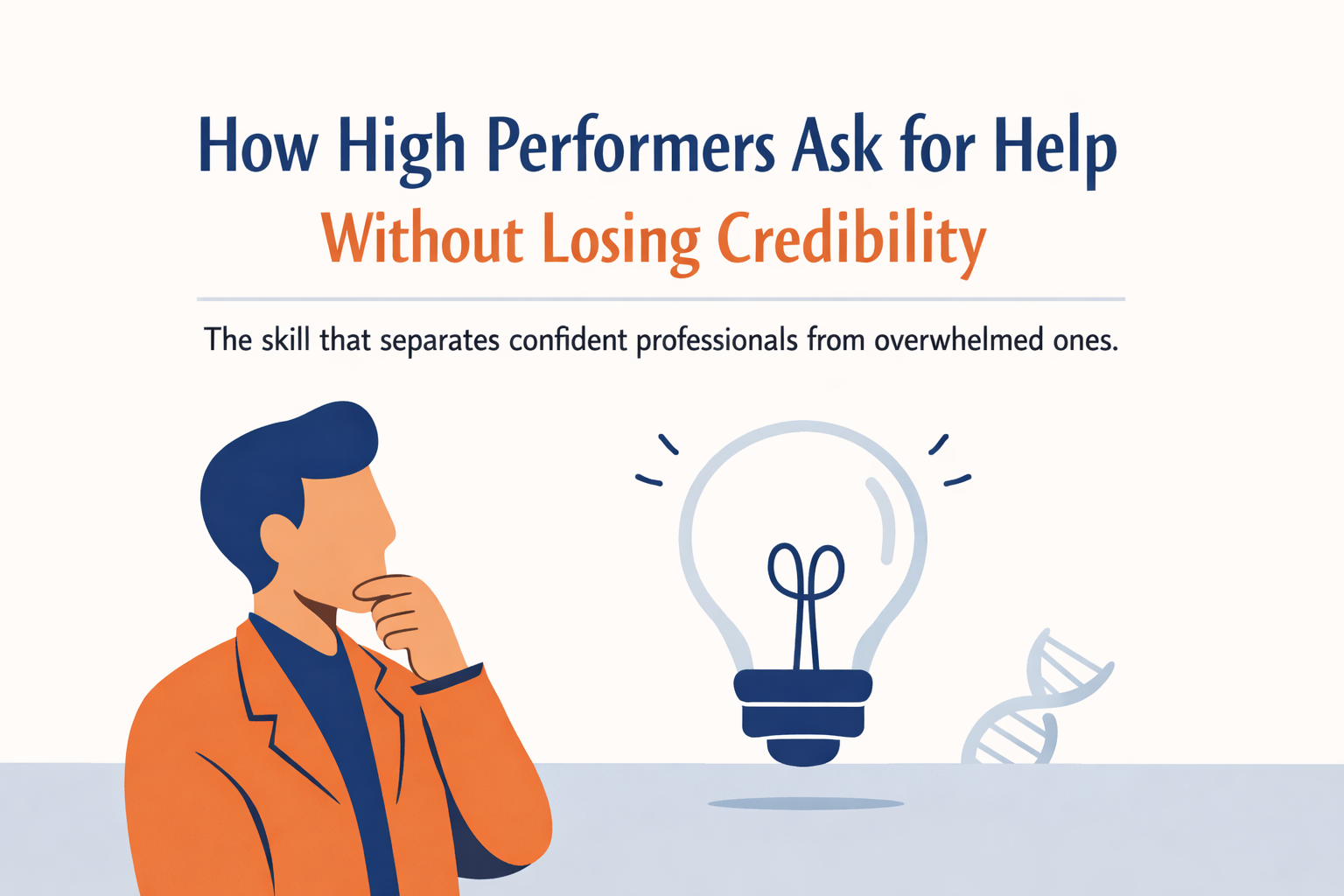 How High Performers Ask for Help Without Losing Credibility