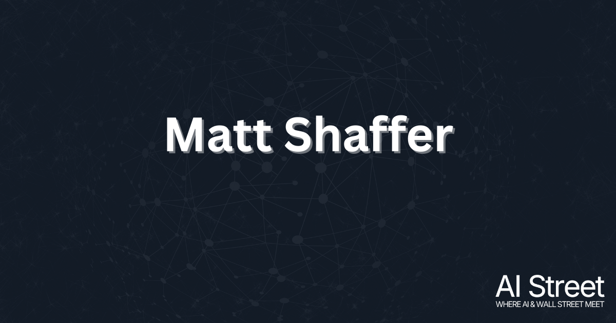 USC's Matt Shaffer on AI Earnings Analysis