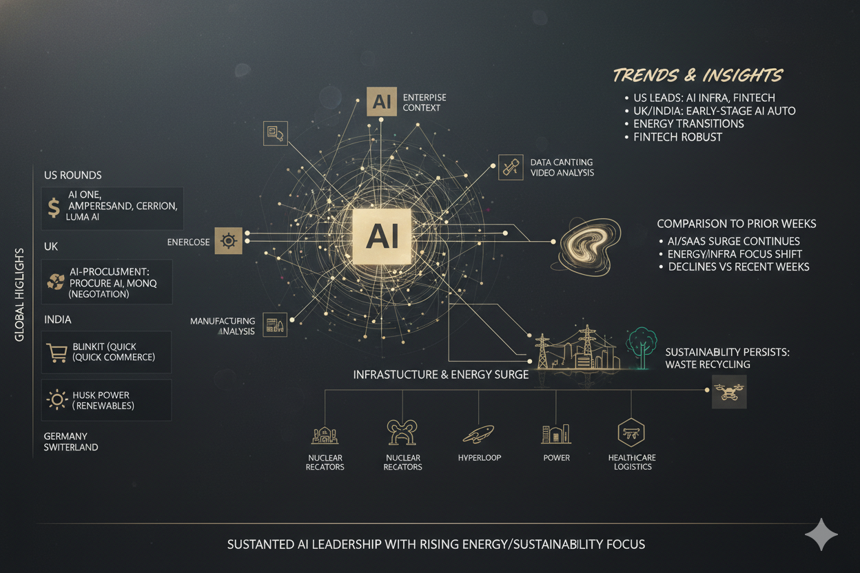 Weekly Funding rounds / Statistics / Insights of December 2, 2025