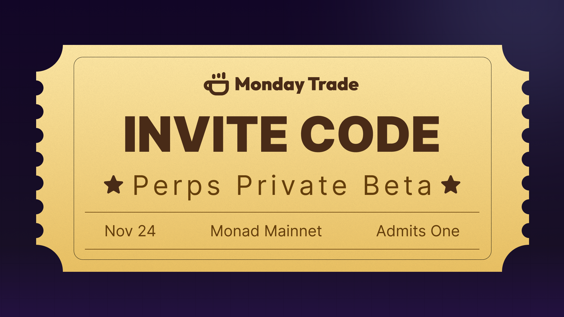 Get Your Monday Trade Private Beta Code