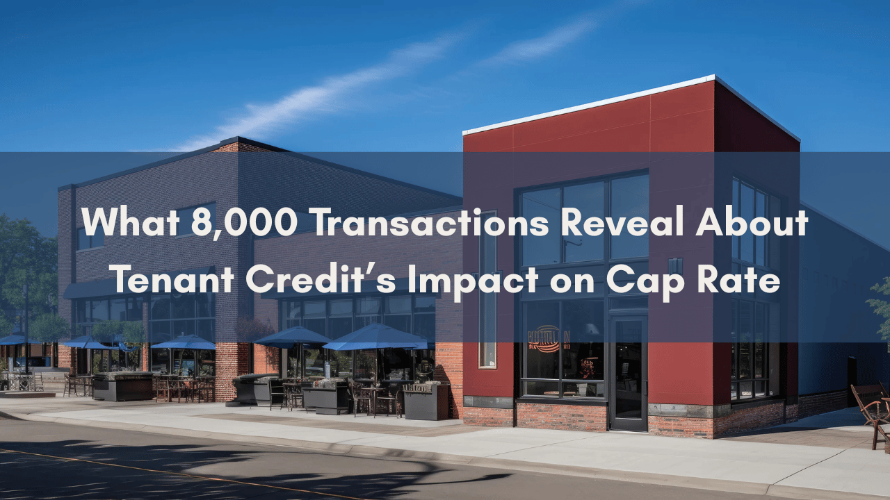 Why the Tenant Matters Surprisingly Little in Single Tenant Buildings