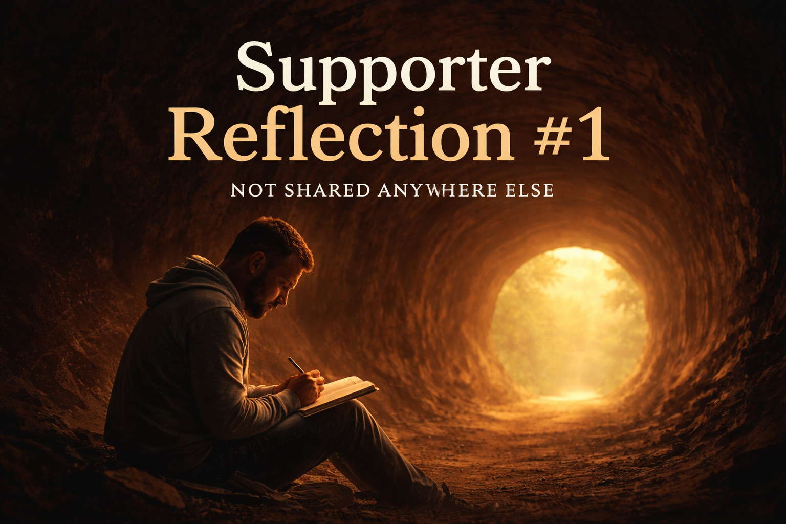Supporter Reflection #1 | What This Is Really Built On