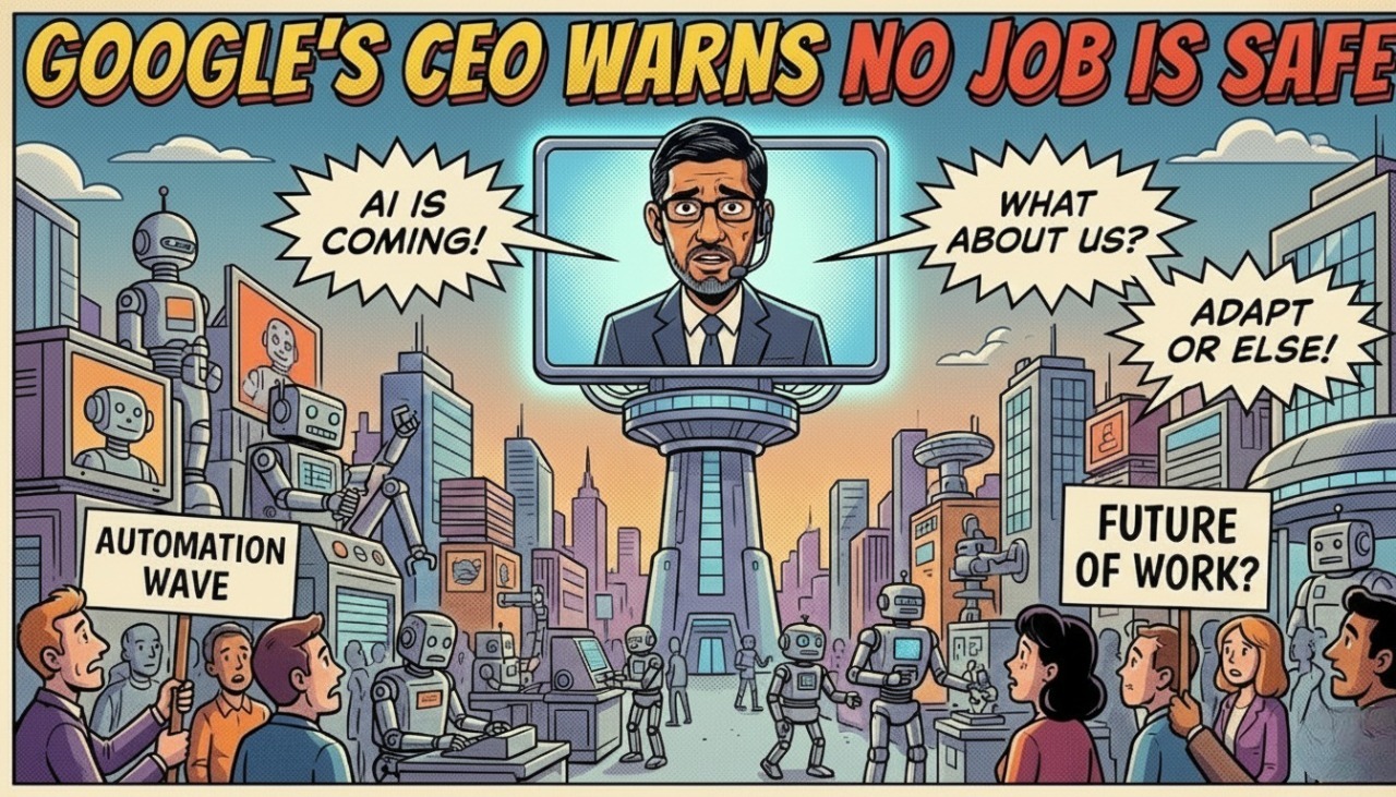 Google’s CEO Warns No Job Is Safe