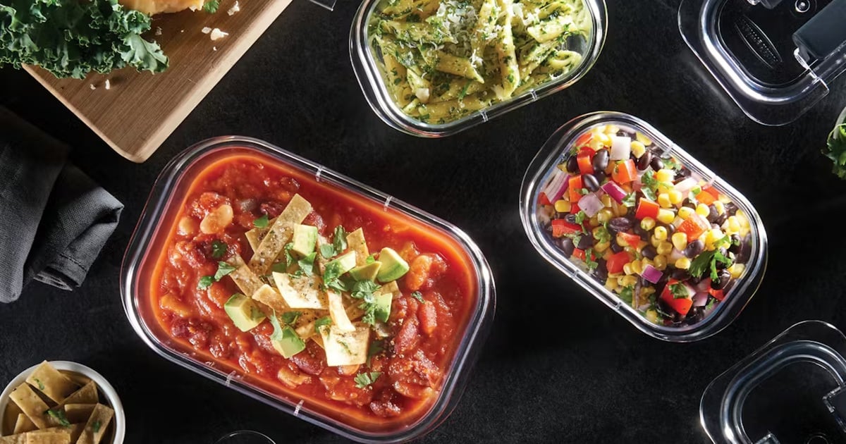 Rubbermaid Brilliance Food Storage Containers 