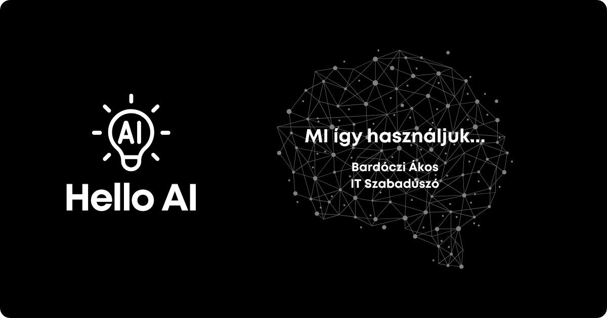 🎙️ Bardóczi Ákos: "Miért NEM használok AI-t munkám 90%-ában"