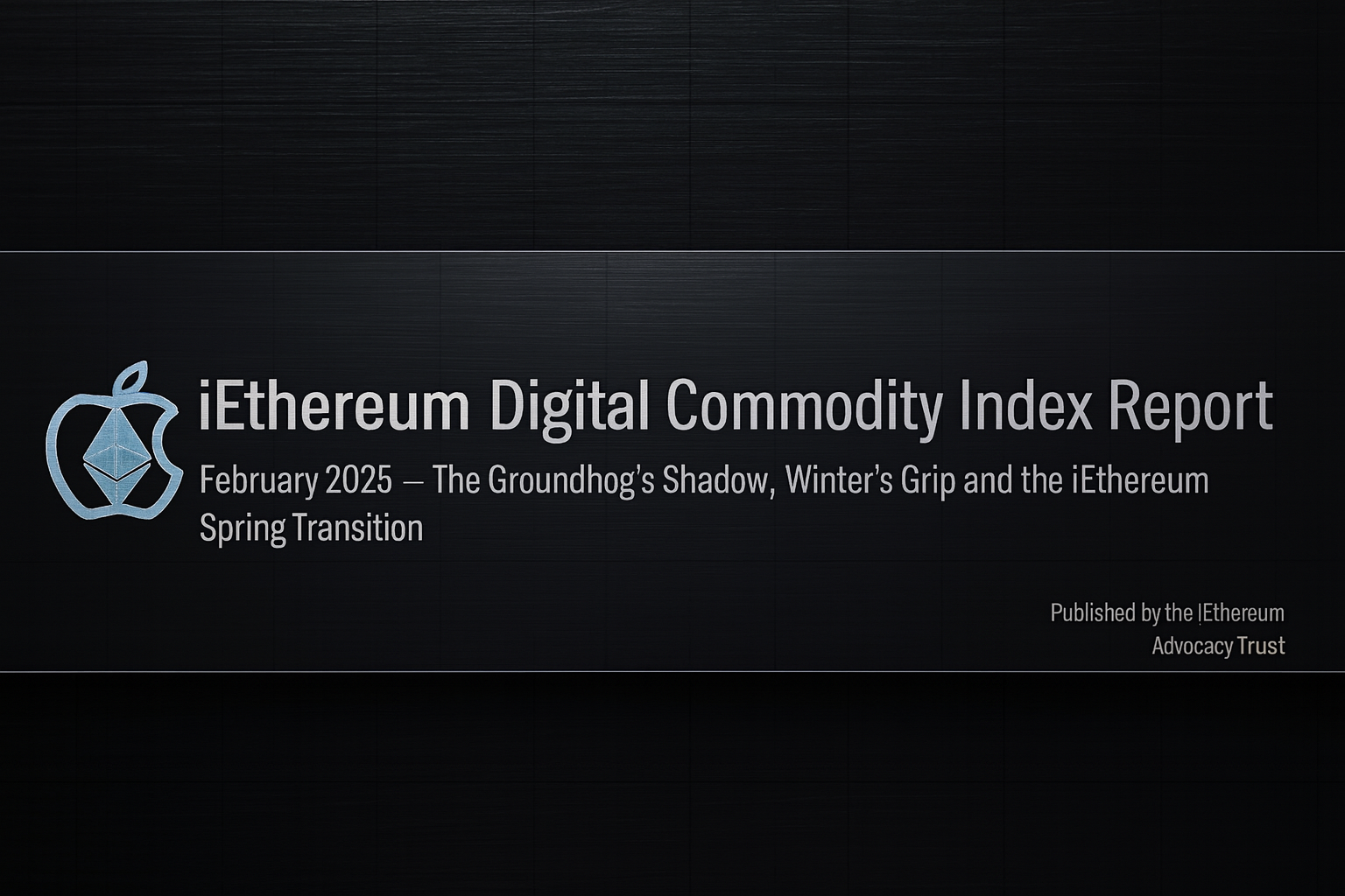 February 2025 iEthereum Digital Commodity Index Report