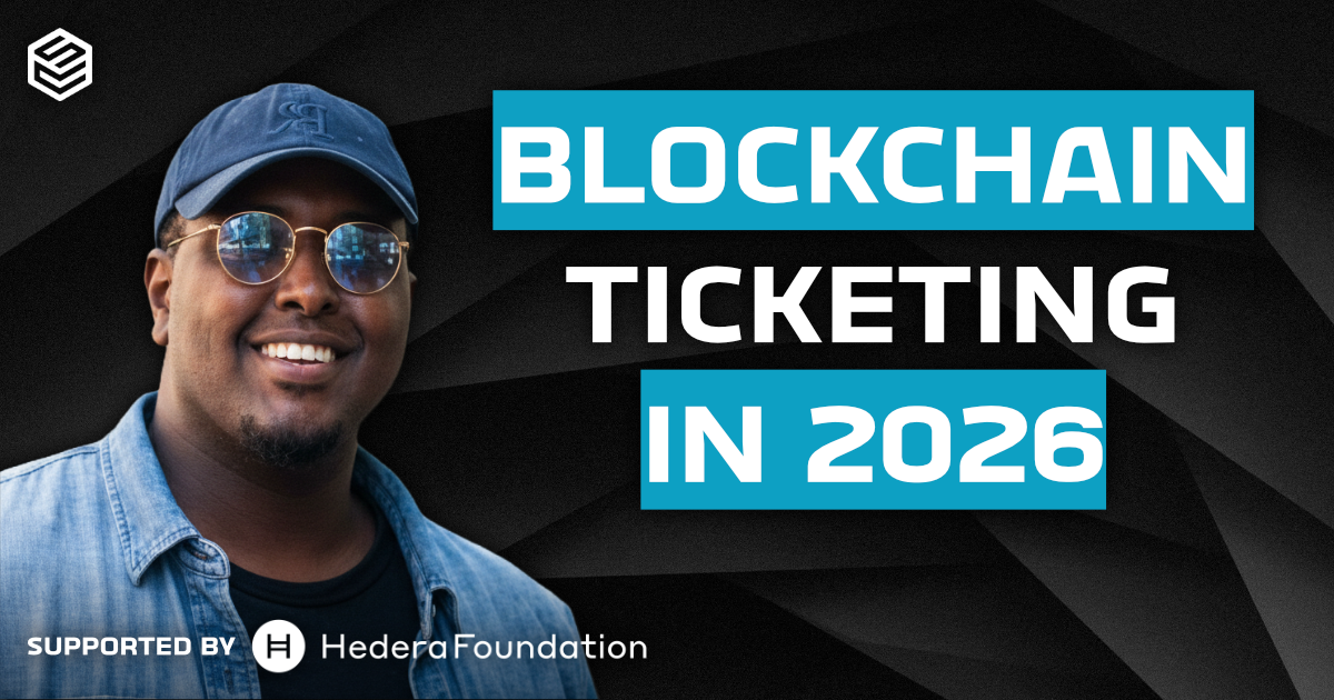🎙 Blockchain Ticketing in 2026 Ft. KYD Labs CEO Ahmed Nimale