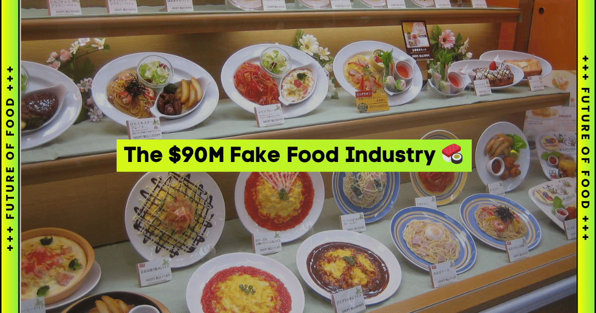 The $90M Fake Food Industry 🍣