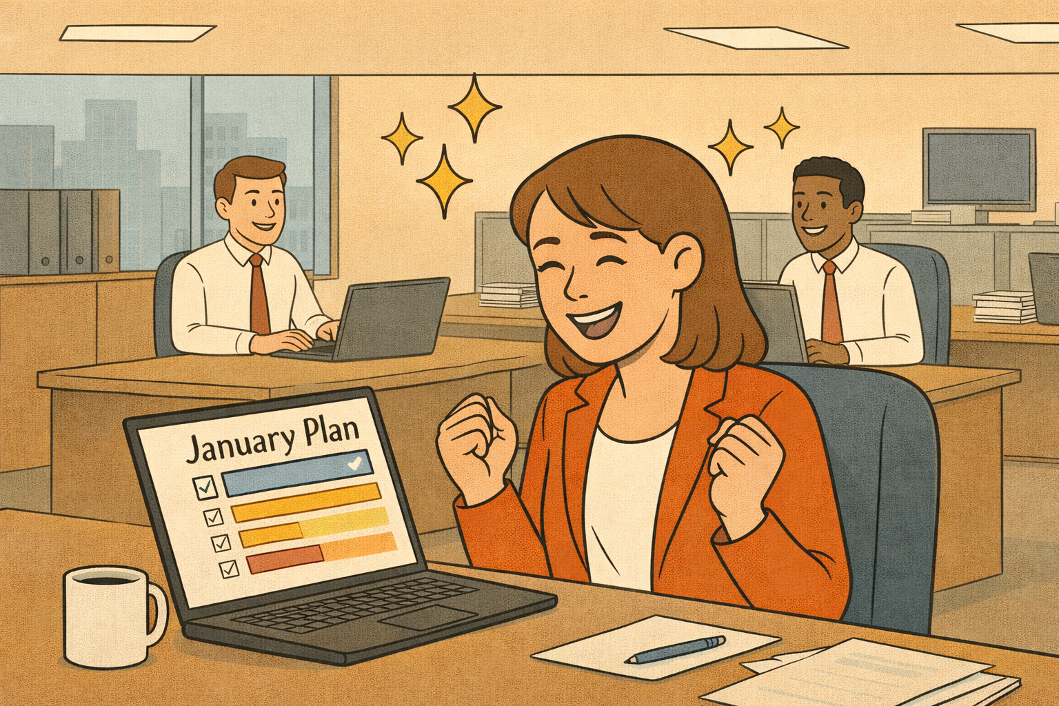 🎯 Your January goals were great... in theory