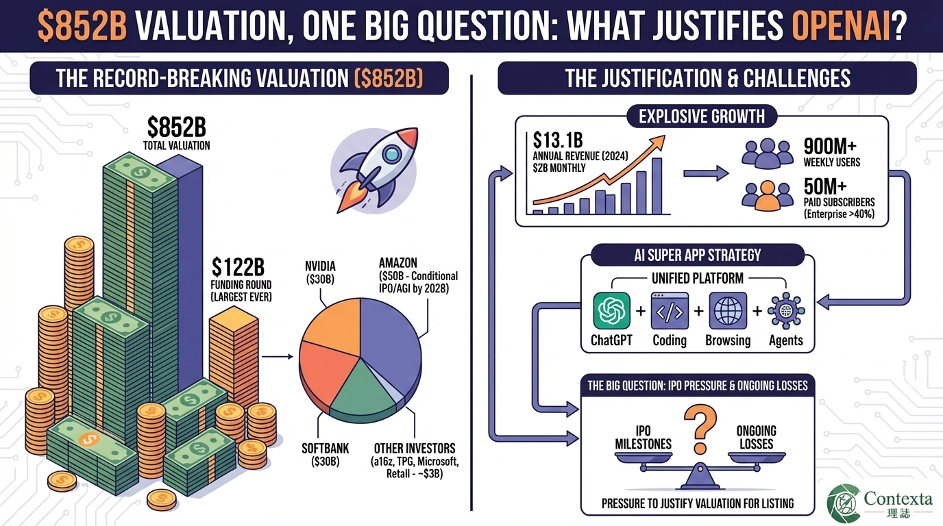 $852B Valuation, One Big Question: What Justifies OpenAI?