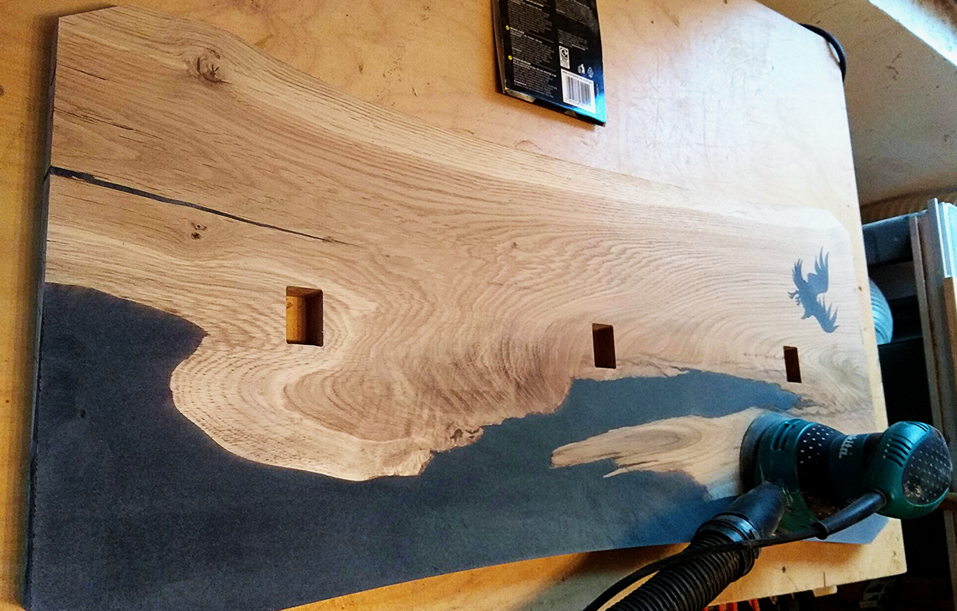 Sad Truth: Epoxy Sanding Takes Much Longer Than Pouring