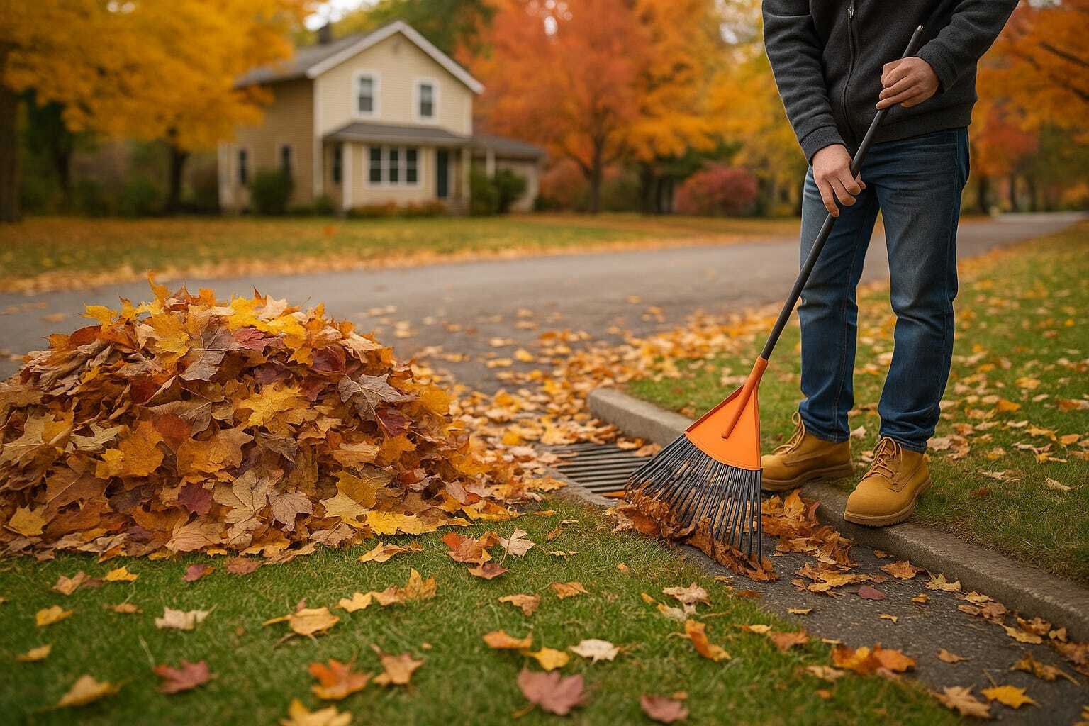 🍁 Leaf Pile Safety Tips for Fall Homeowners