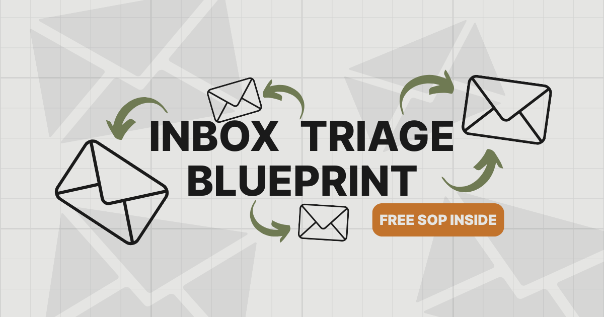 Inbox Triage Blueprint