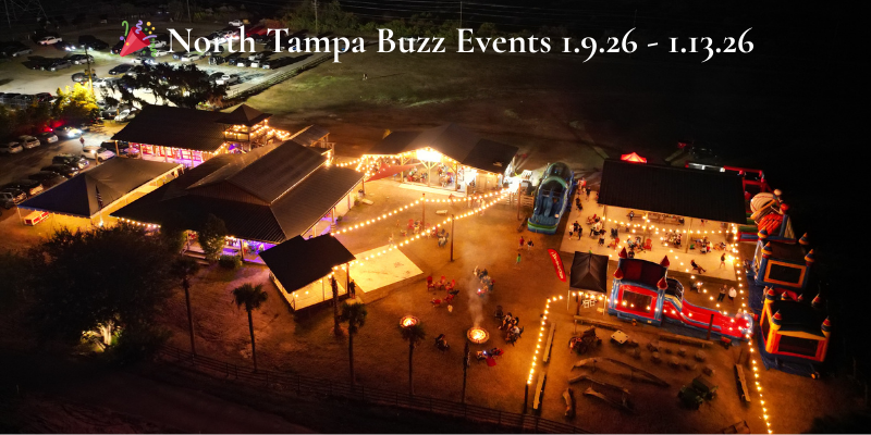 🎉 North Tampa Buzz Events 1.9.26 - 1.13.26