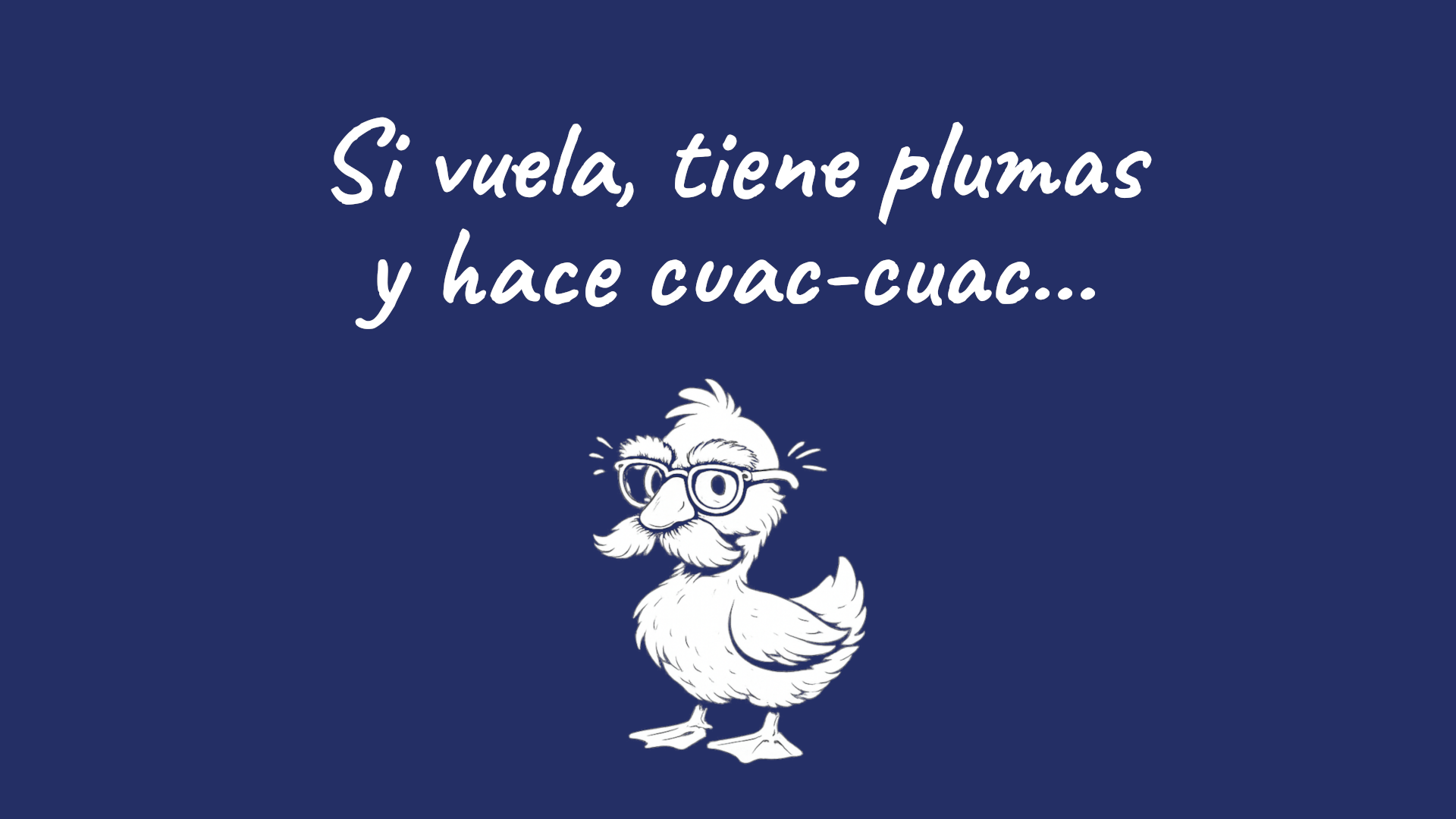 🪢 #SomosMicro - Si vuela, tiene plumas y hace cuac-cuac...