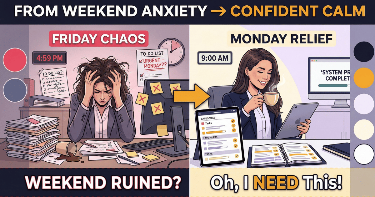 The 5-Minute Friday RitualThat Prevents Monday Morning Chaos