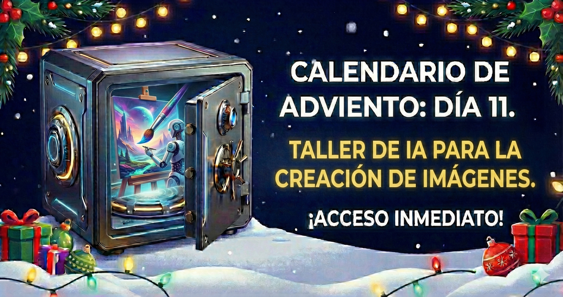 Día 11 - Calendario de Adviento 🎁
