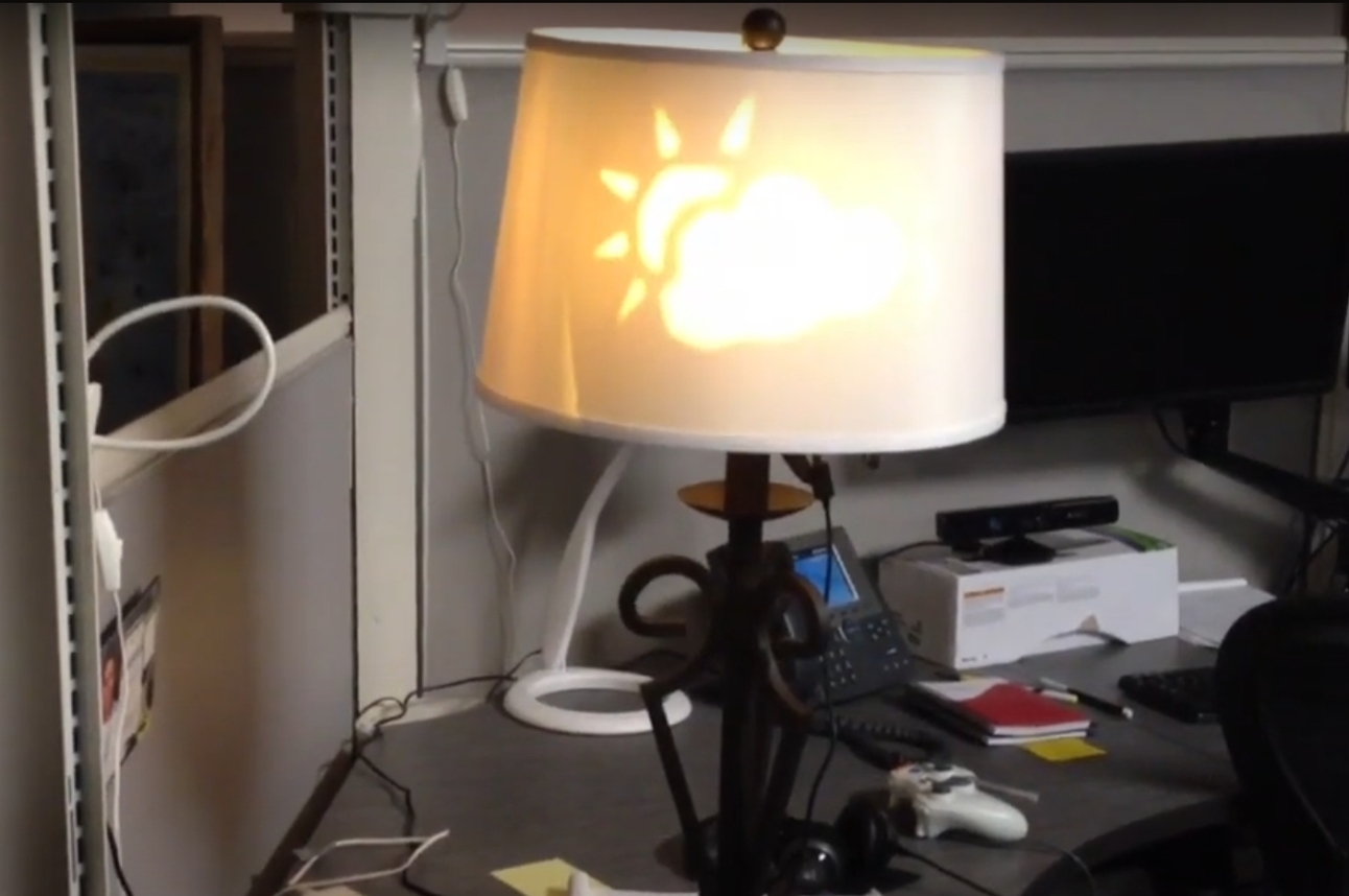 Bluetooth Weather Lamp - DIY!