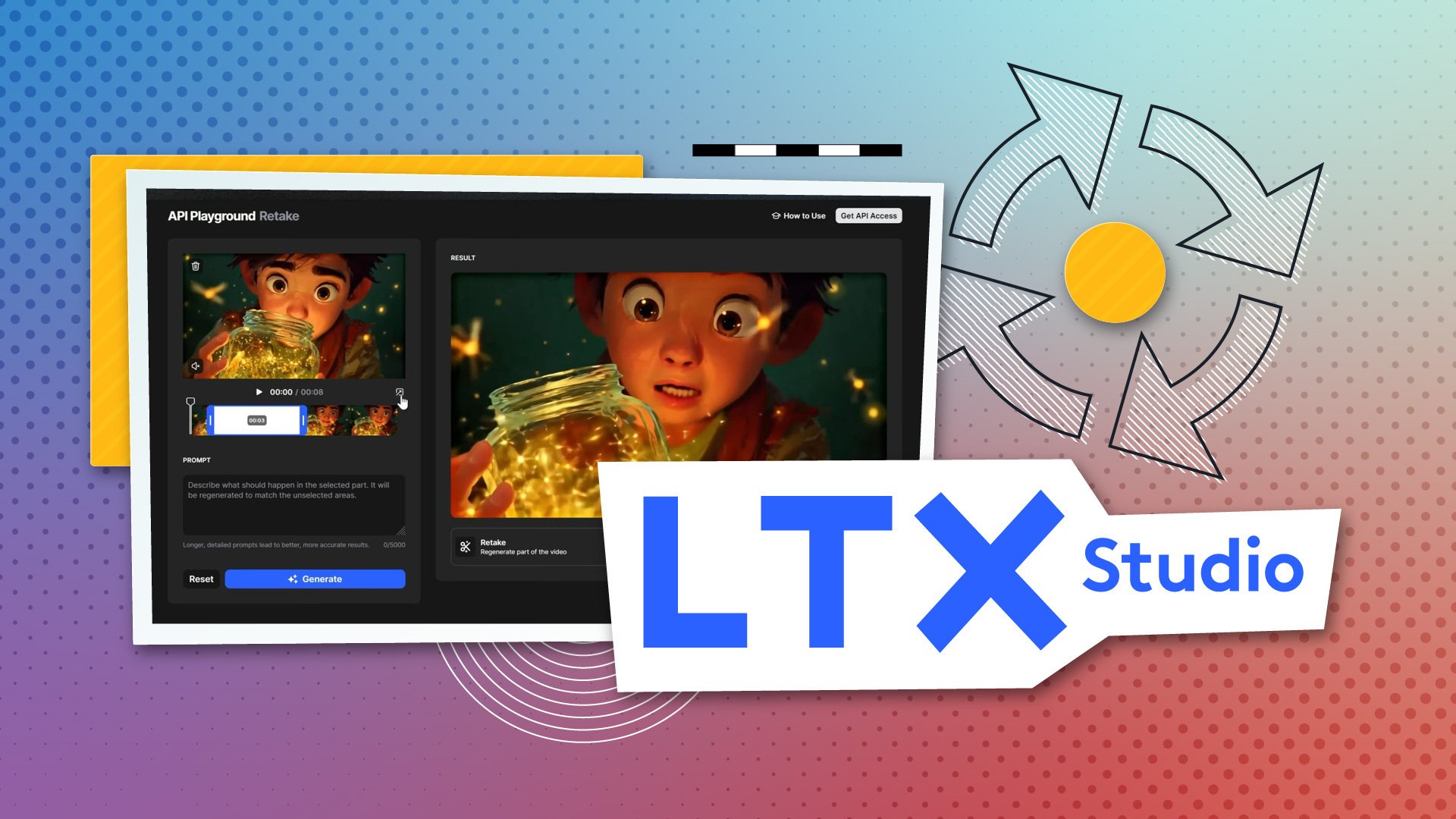 LTX Retake Lets You Modify Specific Video Sections