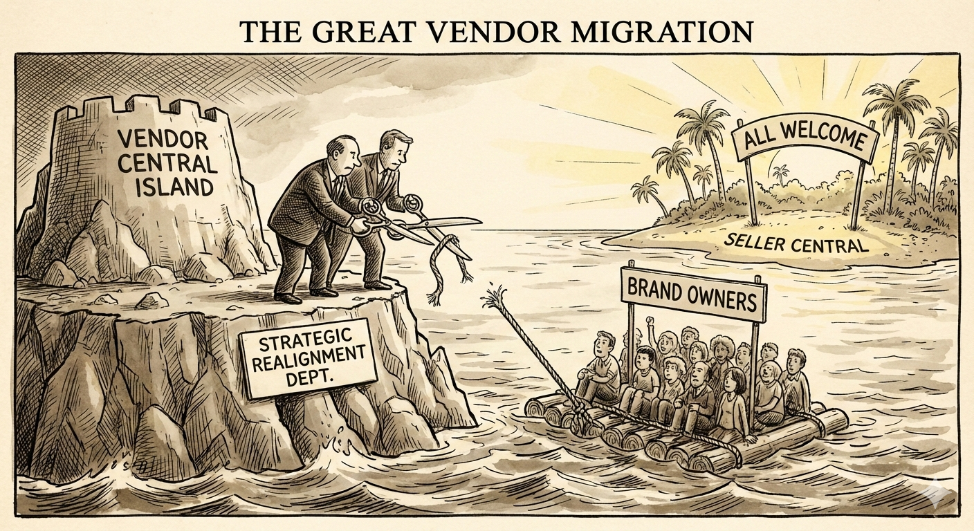 The Grapevine: Amazon Vendor Central Purge 2026