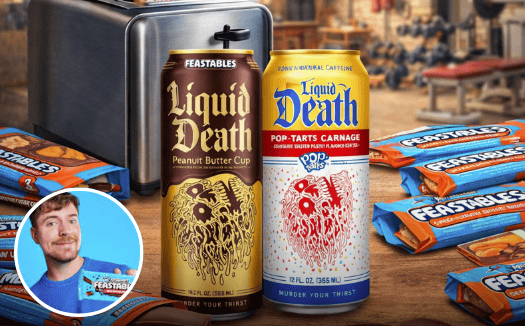 Liquid Death Is Rolling Out Two Of Its Wildest Collabs Yet With Pop-Tarts And Feastables