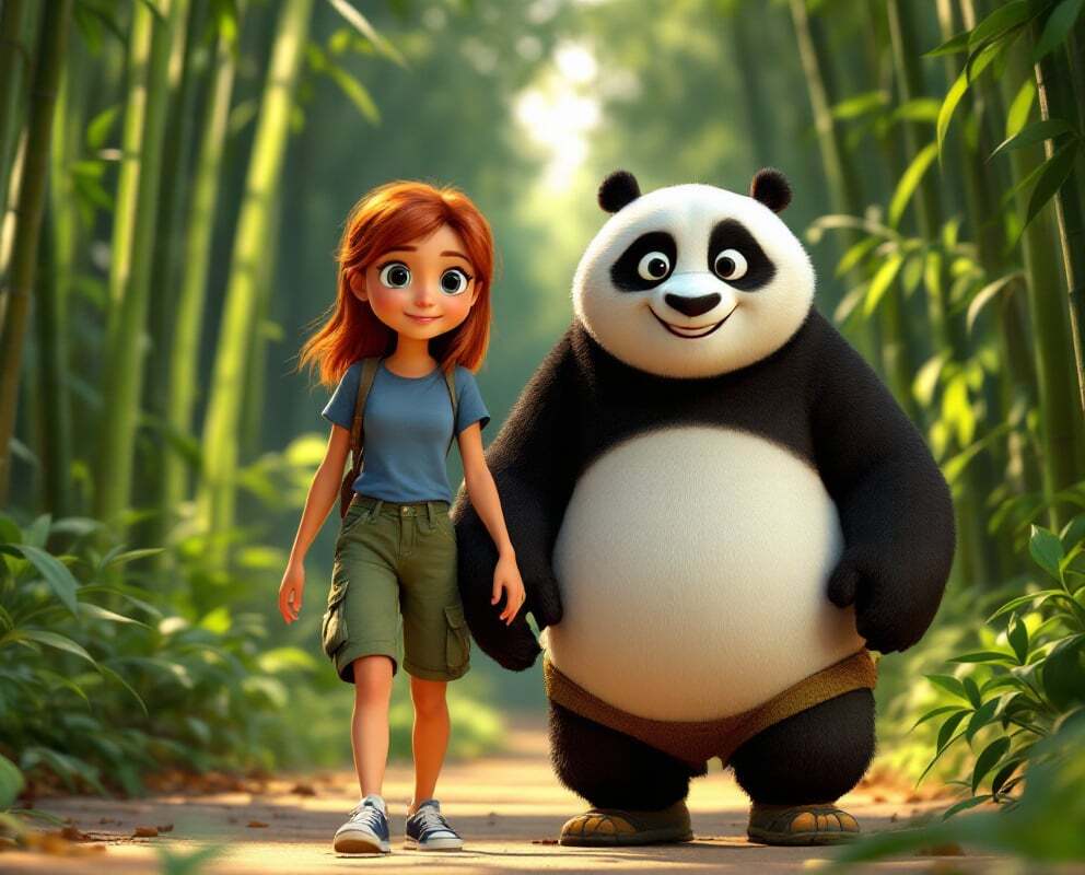 Today’s Story: Laura's Kung Fu Panda Quest