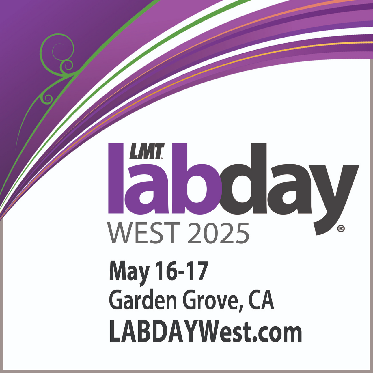 Visit GreatLab at LMT LAB DAY WEST 2025!