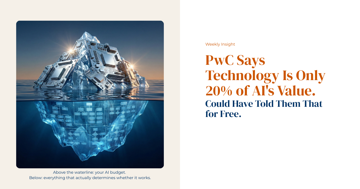 Why your 5-person team beats a Fortune 500 at AI (and the data proves it)