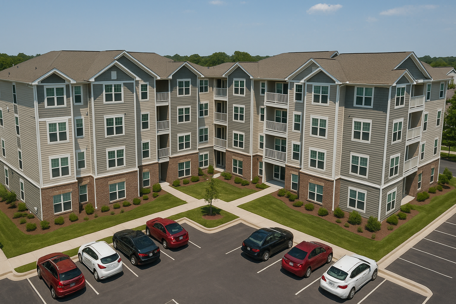 ⚫️U.S. Apartment Construction Falls to a Decade Low