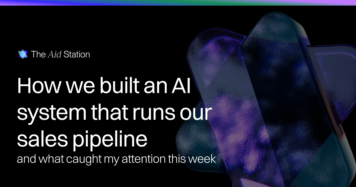 How we built an AI system that runs our sales pipeline