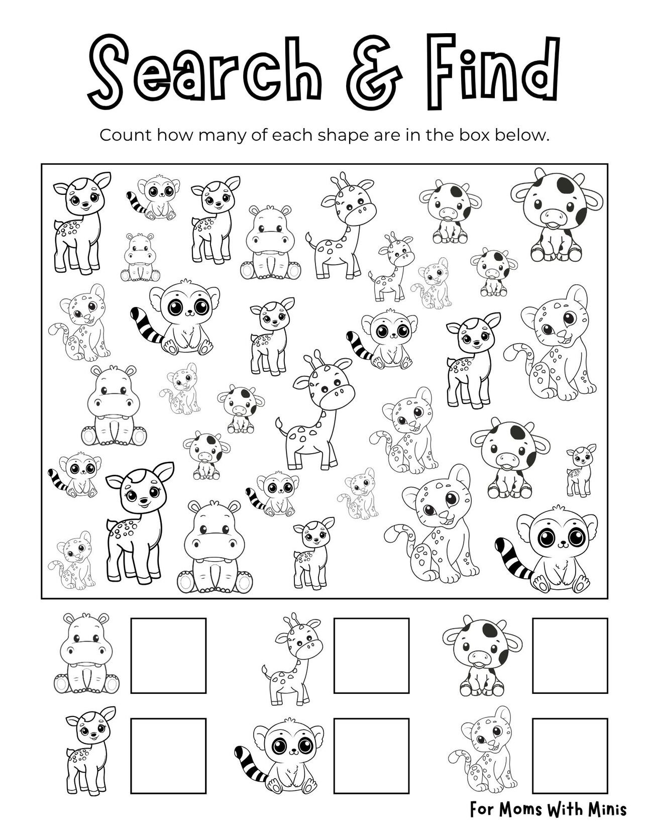 Baby Animal Search and Find