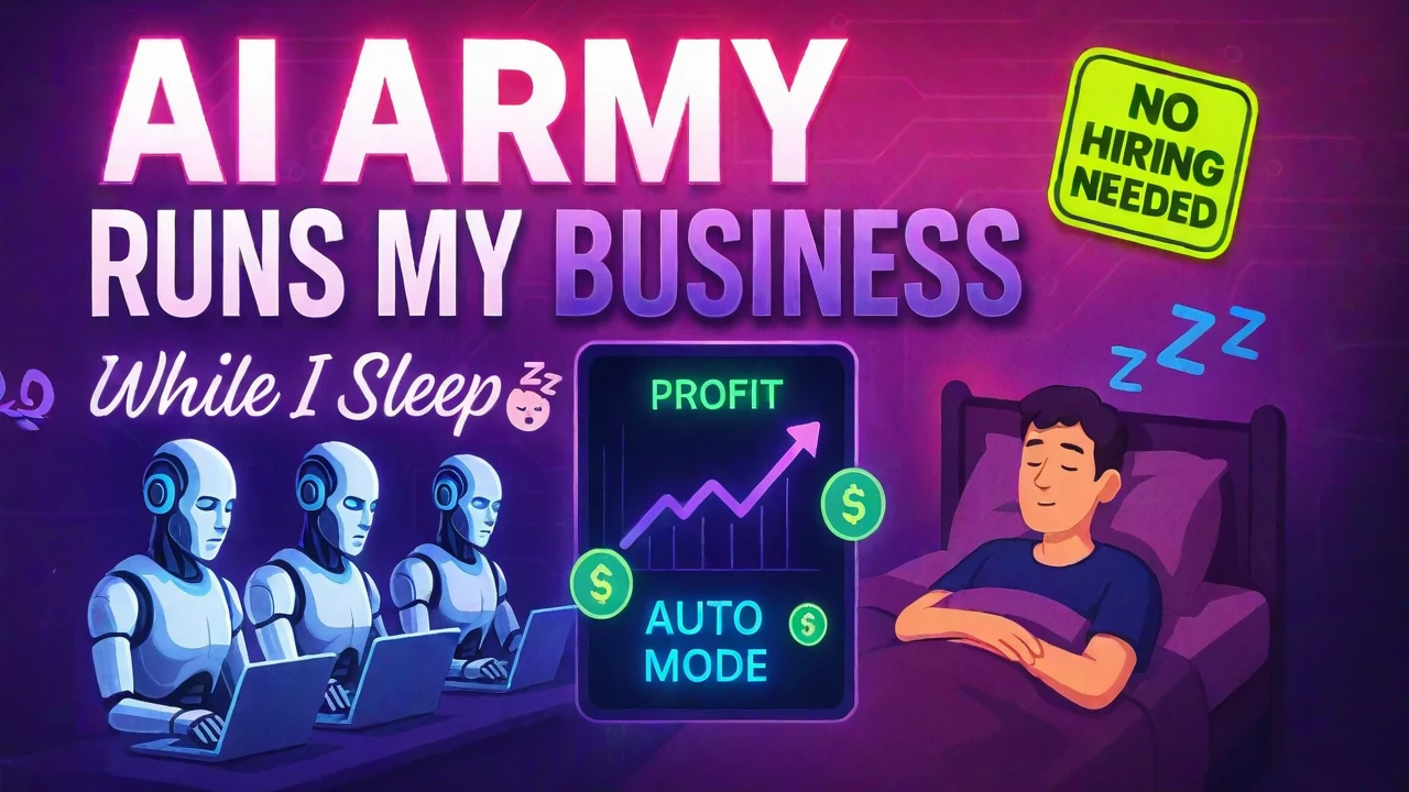 Forget Hiring: This "AI Army" Runs Your Business While You Sleep (Seriously)