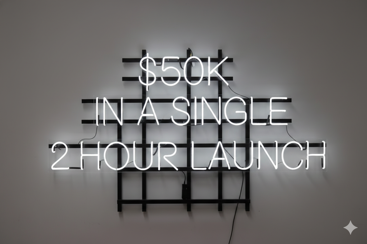 Inside the Kleo Launch: No Paid Ads, $50k in 2 Hours