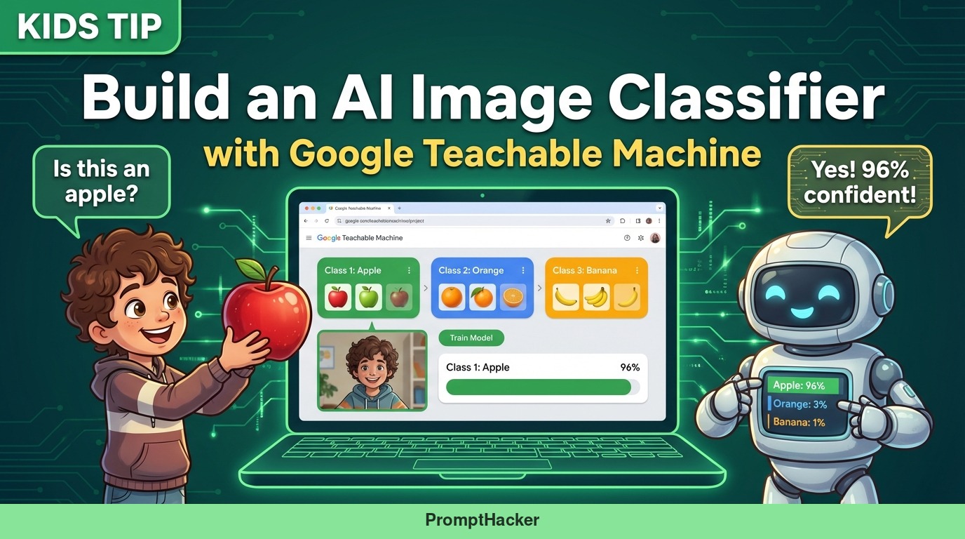 Build an AI Image Classifier with Google Teachable Machine