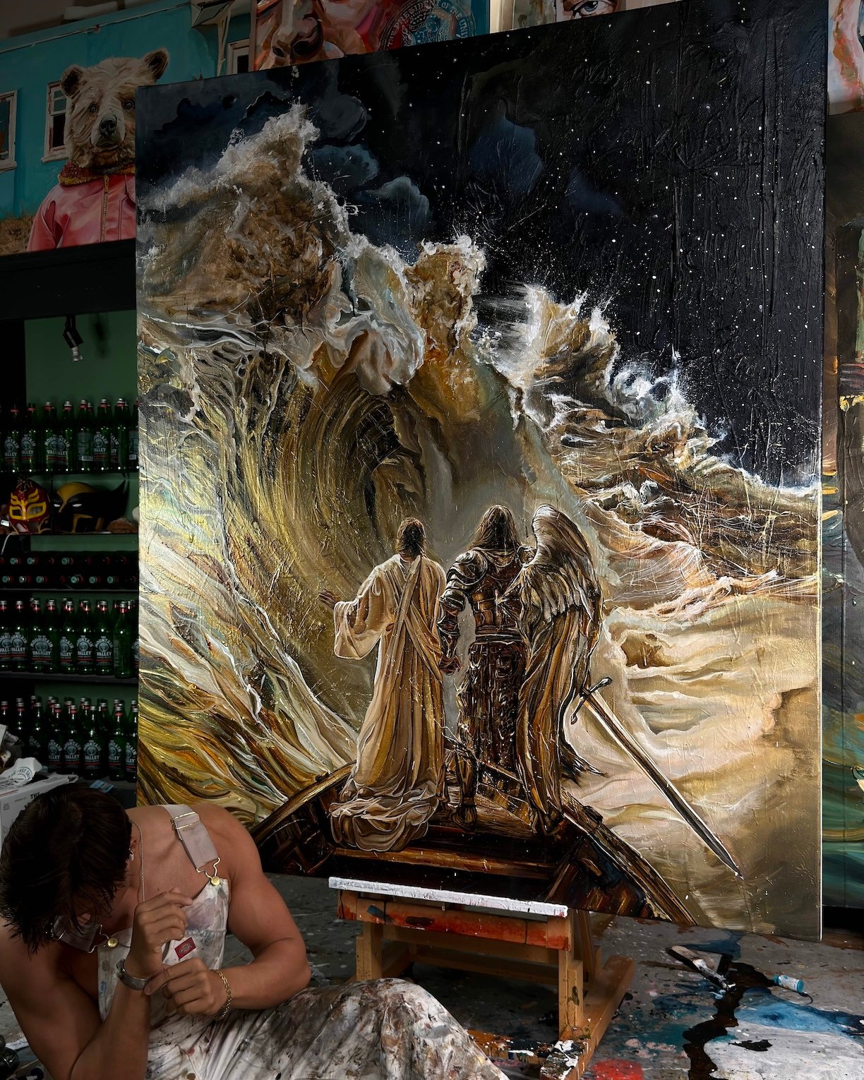 "FEAR NOT" new painting release. 