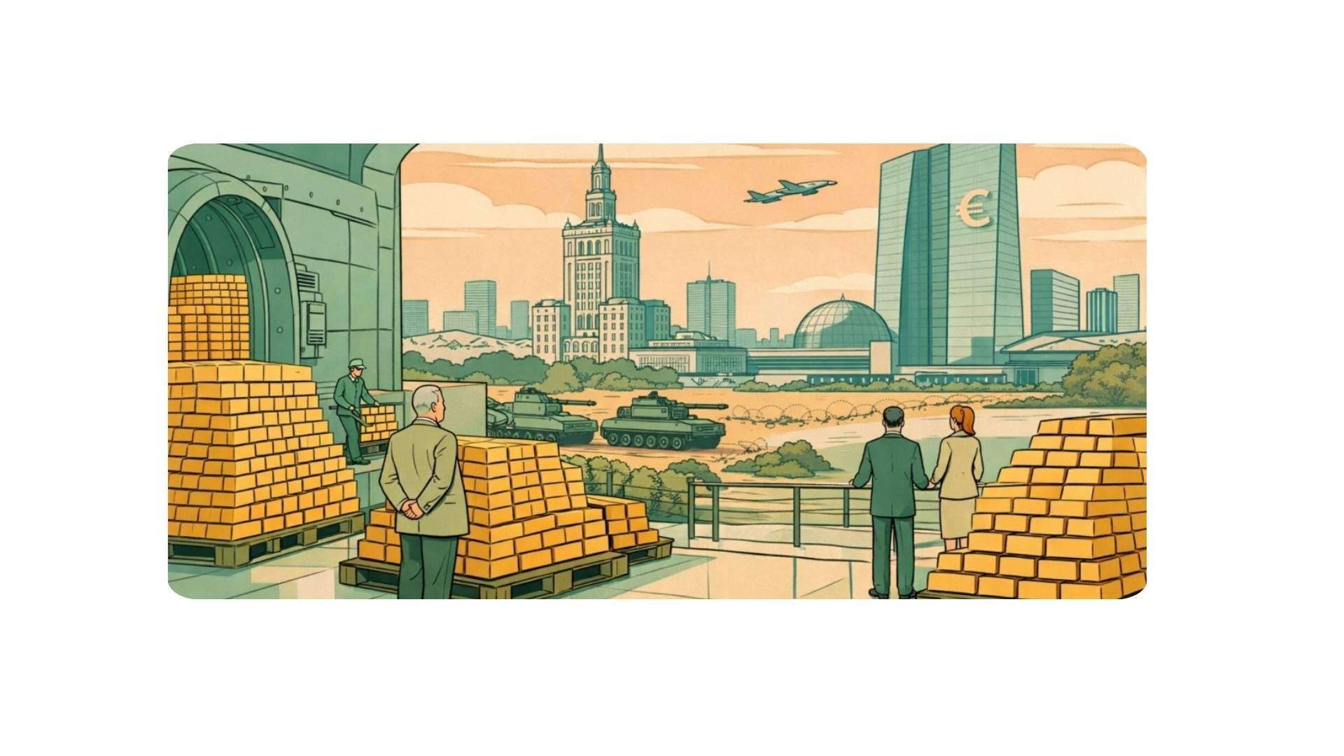 Polen bezit nu meer goud dan de ECB  