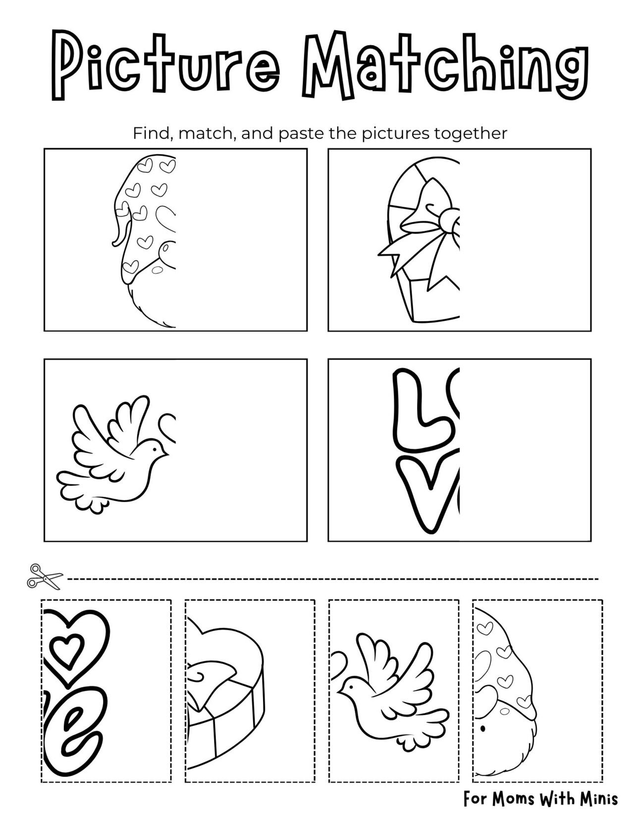 💝 Valentine's Day Picture Matching