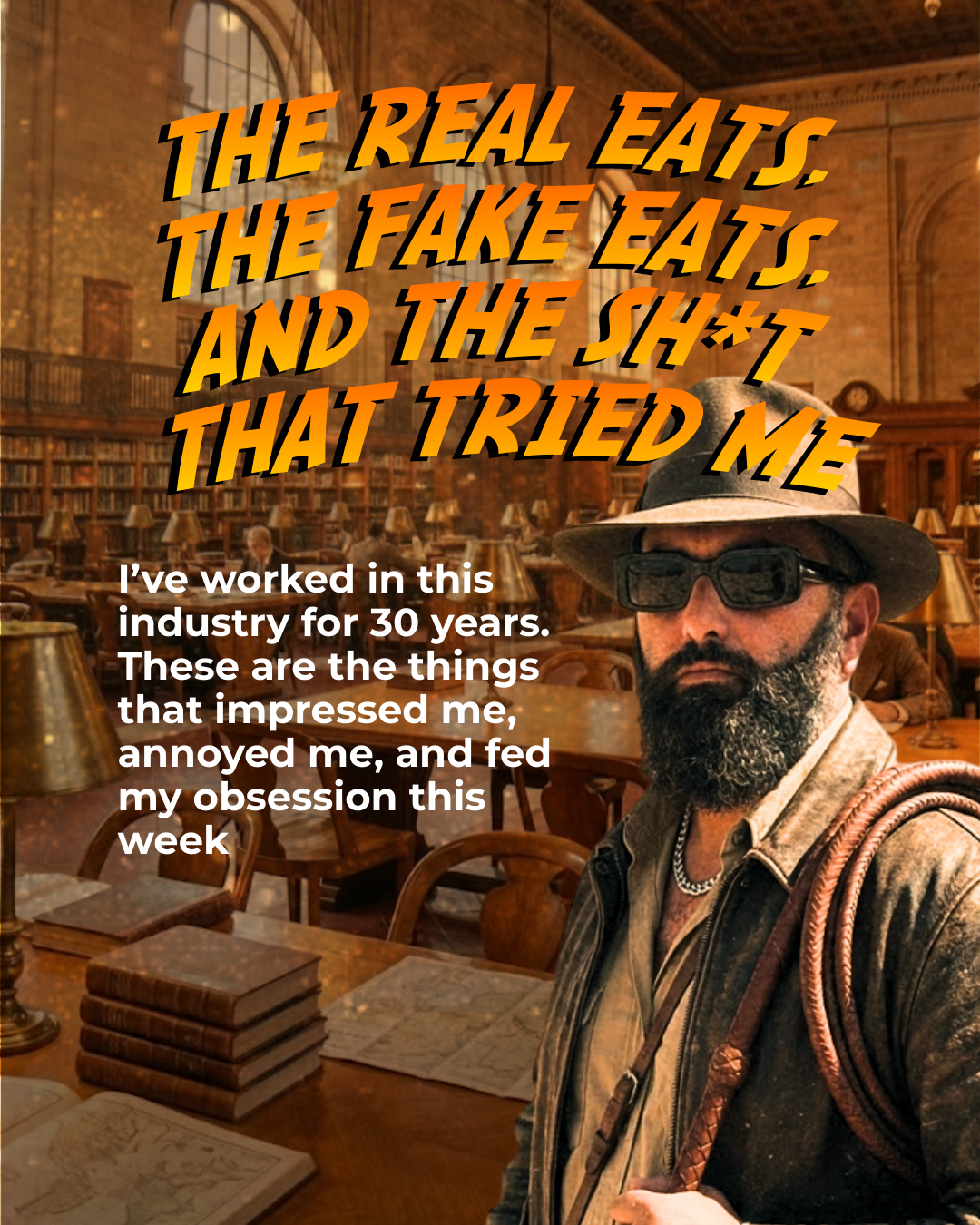 THE REAL EATS, THE FAKE EATS, AND THE SH*T THAT TRIED ME