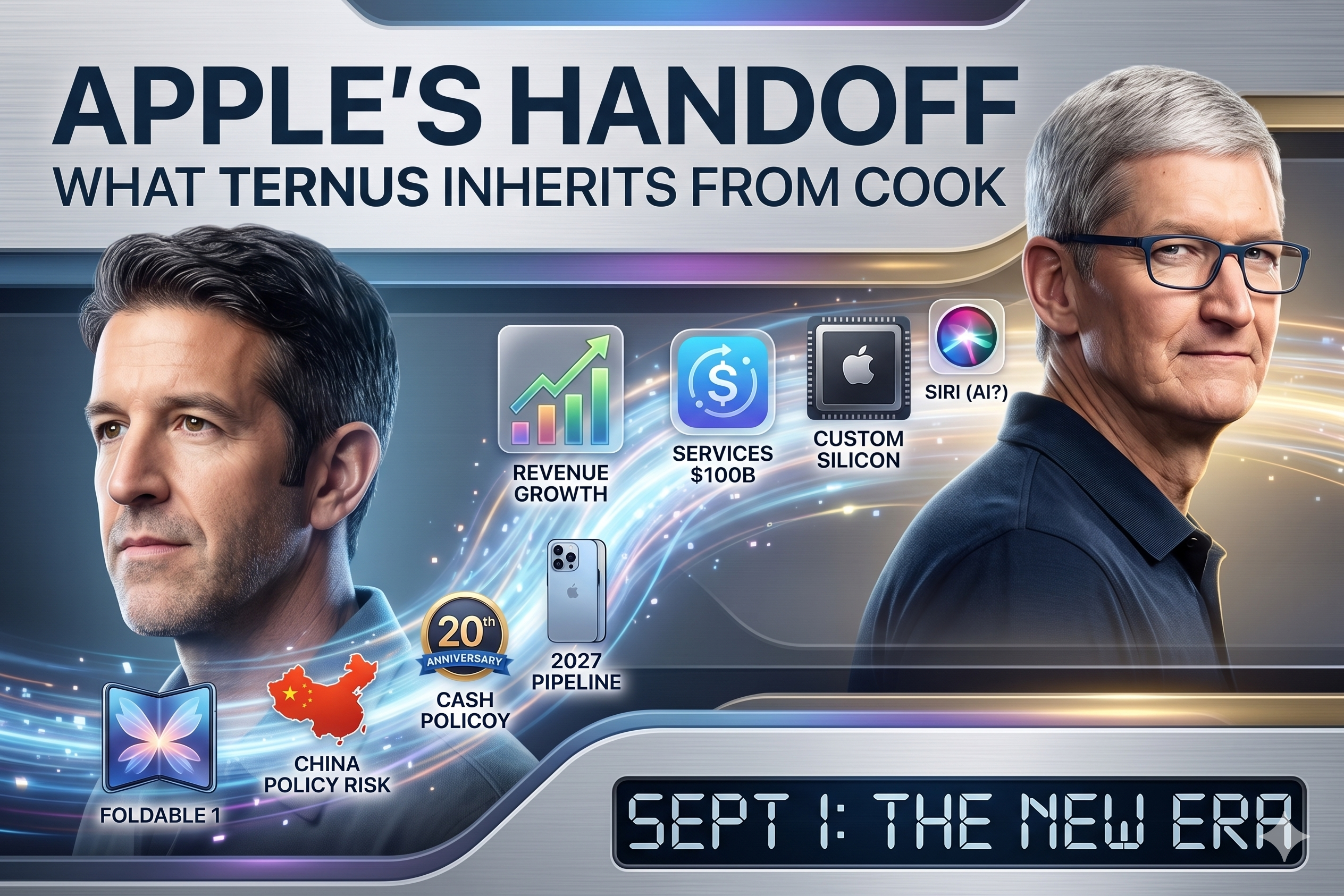 Apple After Cook: What Ternus Actually Inherits