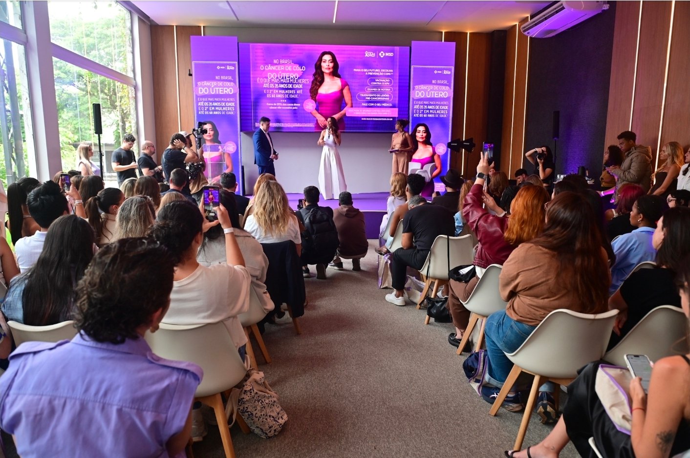 MSD Brasil lança nova fase de campanha contra câncer de colo do útero com Juliana Paes como embaixadora