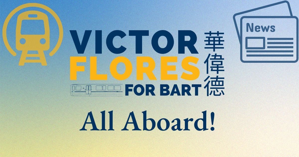 Recap of last two months as your newest BART Director