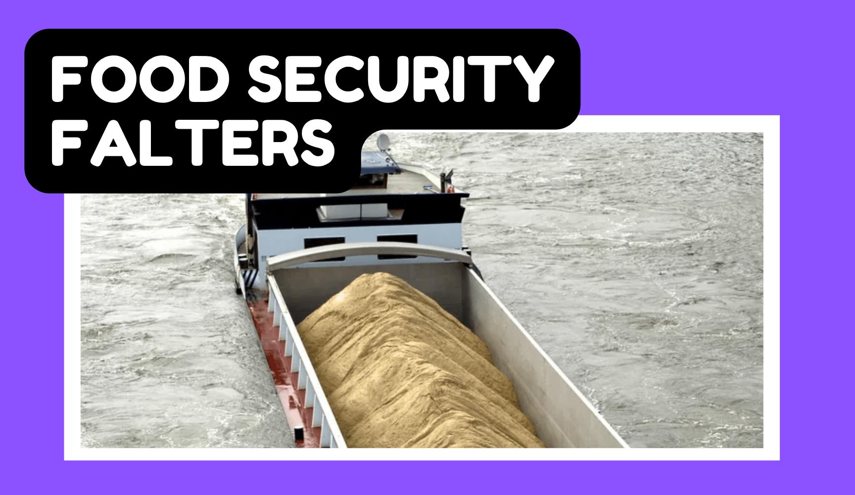 Food Security Falters