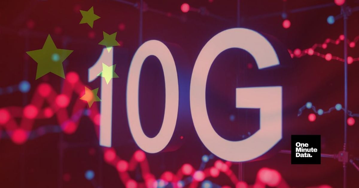 China's 10G Internet Launches With Speeds Near 10,000 Mbps